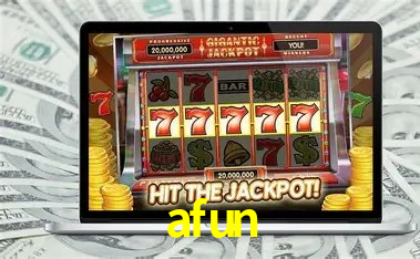 Interface do App afun